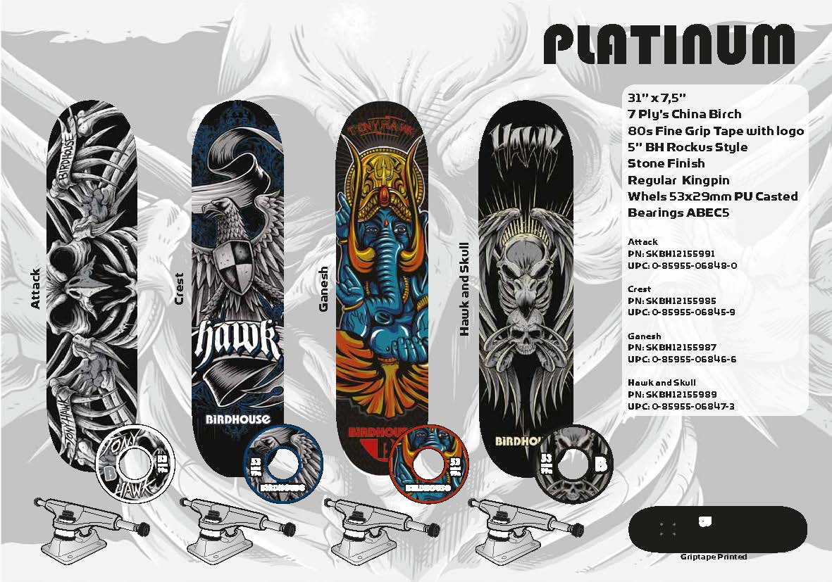 TONY HAWK BIRDHOUSE PLATINUM SERIES COMPLETE ATTACK