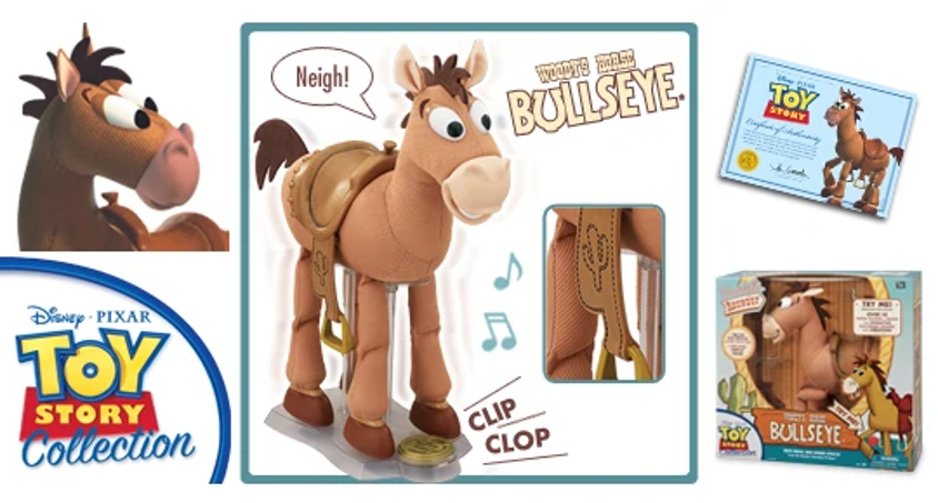 TOY STORY COLLECTION WOODY’S HORSE BULLSEYE