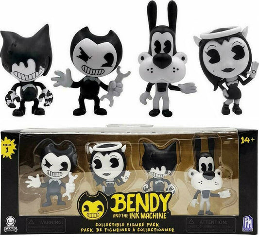 BENDY COLLECTIBLE FIGURE 4-PACK (S1)