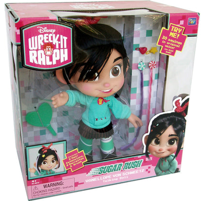 WRECK-IT RALPH VANELLOPE VON SCHWEETZ TALKING DOLL