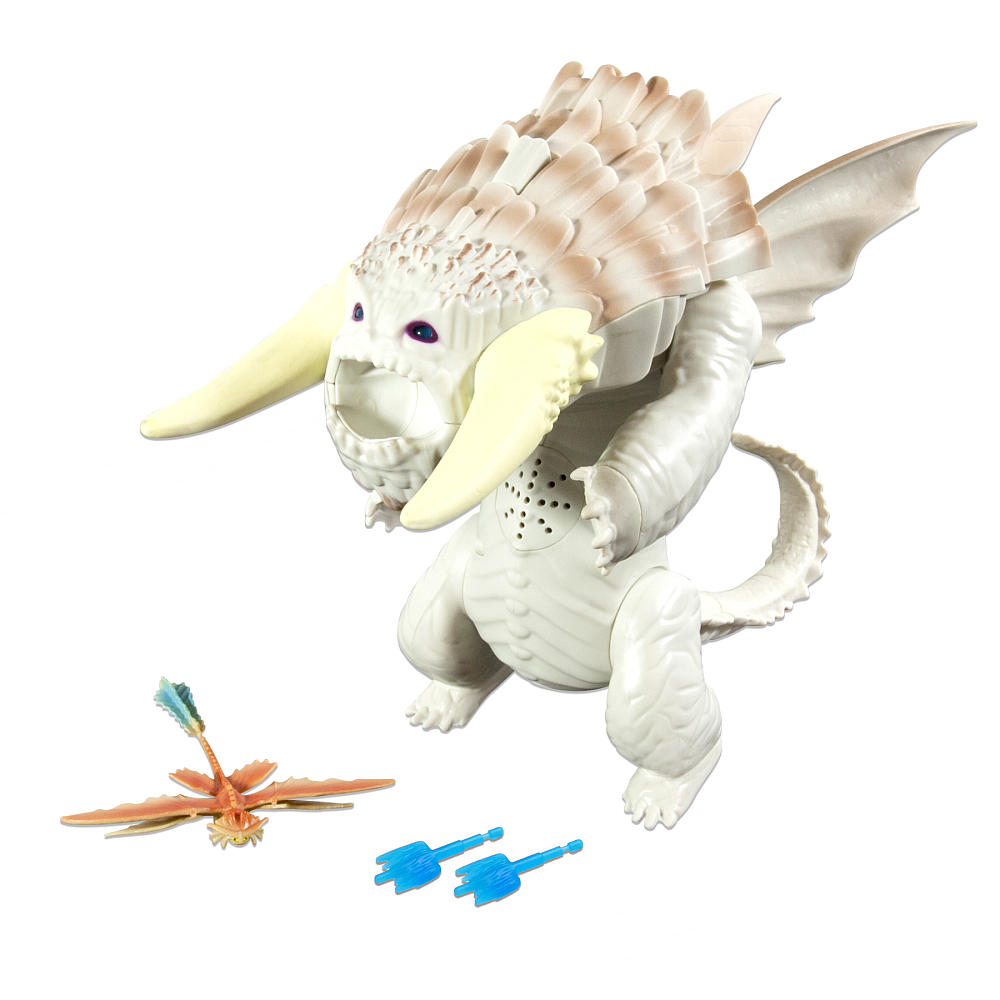 DREAMWORKS DRAGONS HTTYD2 BEWILDERBEAST ICE BEAST (WHITE)
