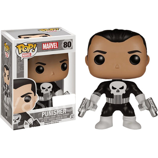 FUNKO POP! MARVEL: SPIDER-MAN VINYL BOBBLE-HEAD FIGURES - Punisher