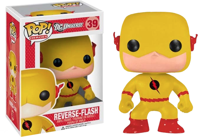 FUNKO POP! HEROES: THE FLASH VINYL FIGURES - Reverse-Flash