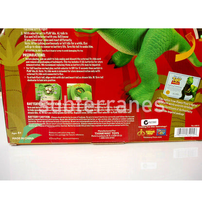 TOY STORY COLLECTION REX THE ROARR'N DINOSAUR