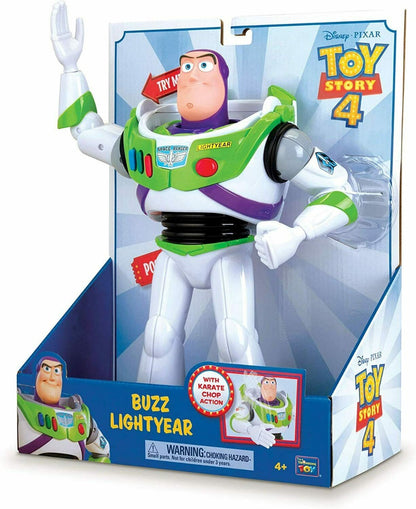 TOY STORY 4 BUZZ LIGHTYEAR with Karate Chop Action