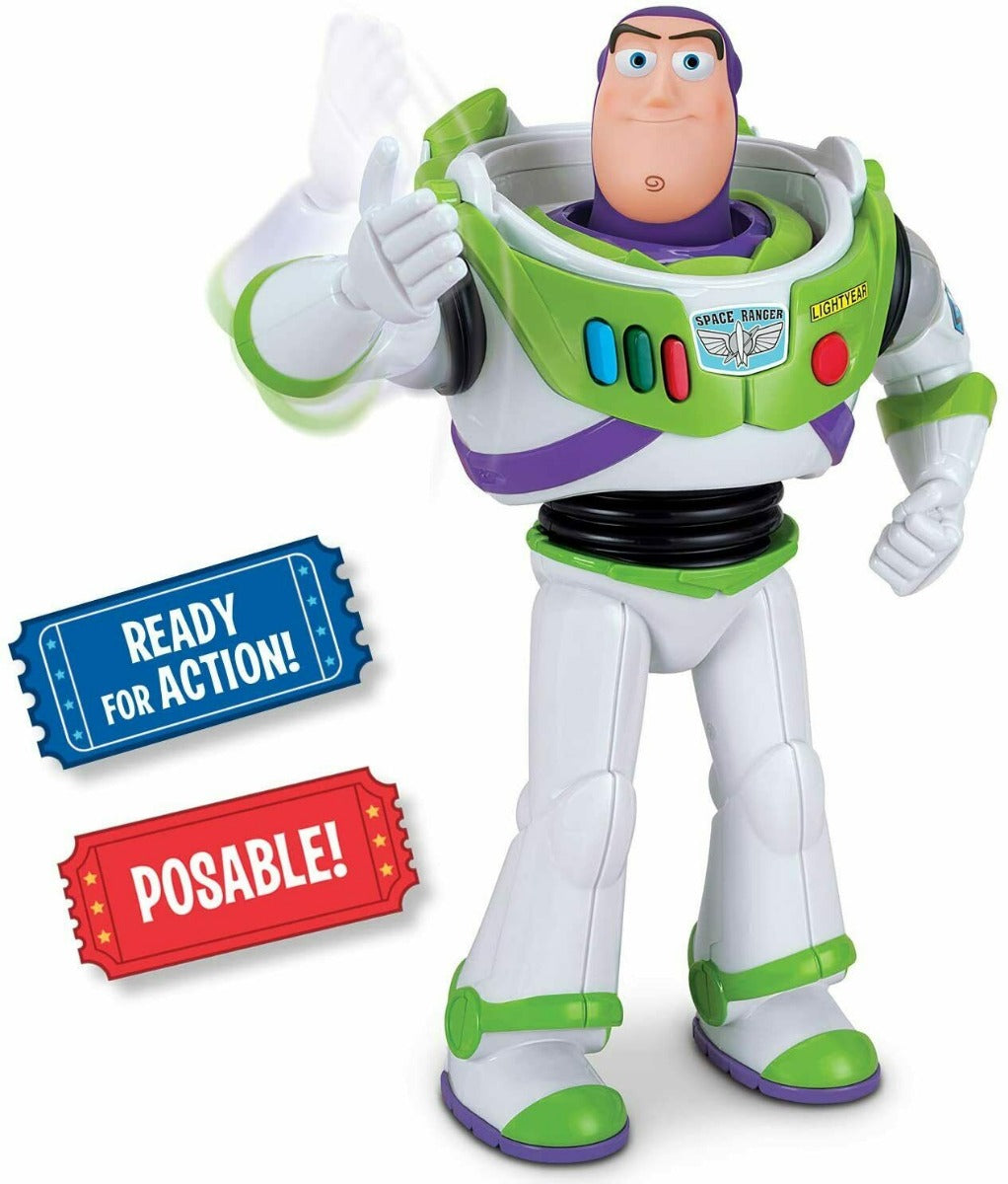 TOY STORY 4 BUZZ LIGHTYEAR with Karate Chop Action