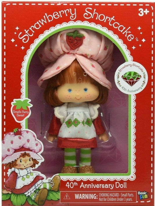 STRAWBERRY SHORTCAKE 6" CLASSIC RETRO 40TH ANNIVERSARY DOLL
