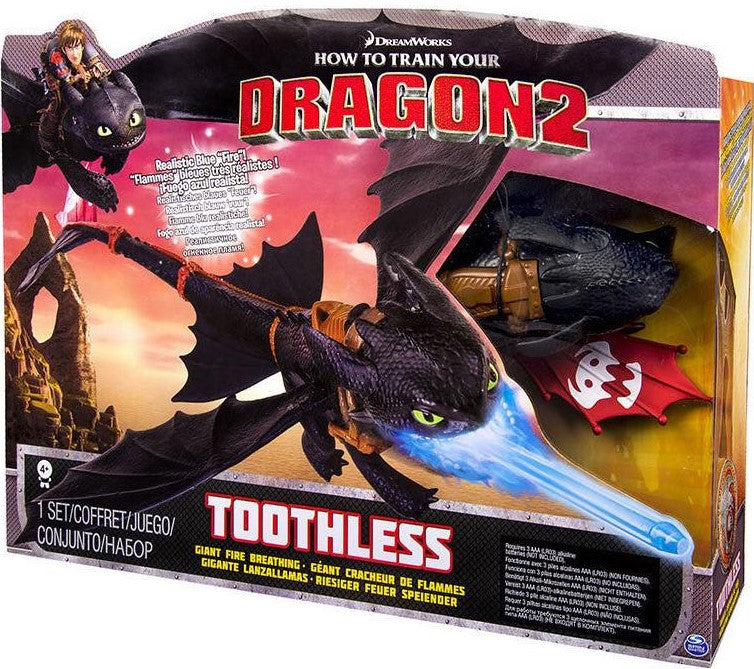 HOW TO TRAIN YOUR DRAGON 2 TOOTHLESS GIANT FIRE BREATHING