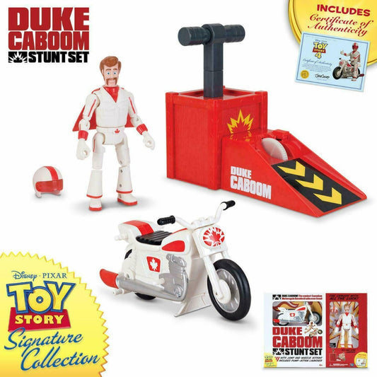 TOY STORY SIGNATURE COLLECTION DUKE CABOOM STUNT SET