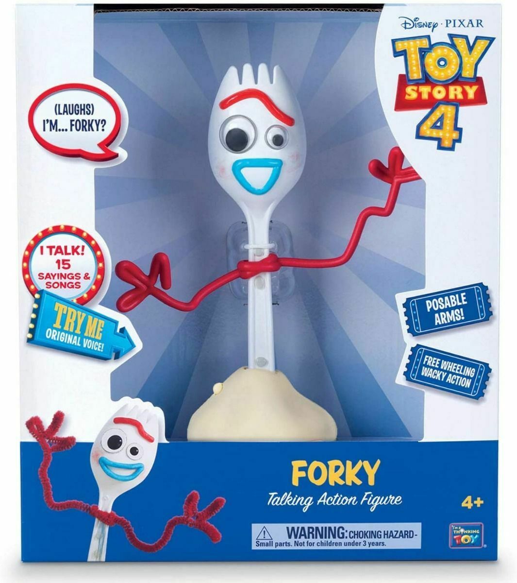 TOY STORY 4 FORKY Talking Action Figure