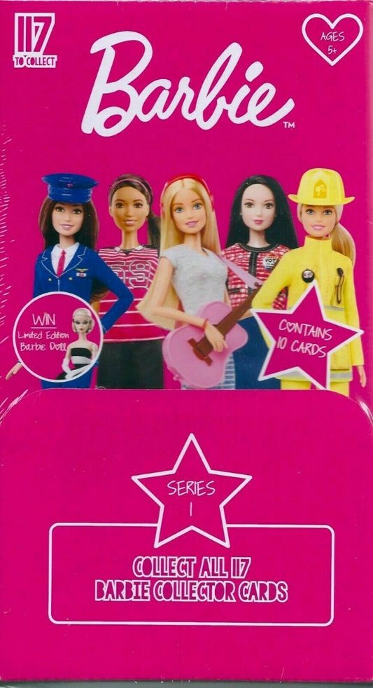 BARBIE COLLECTOR CARDS S1 CDU (x24 Packs)