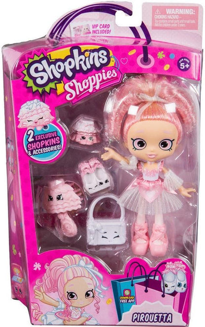 SHOPKINS SHOPPIES S3 (W3) SINGLE PACK PIROUETTA