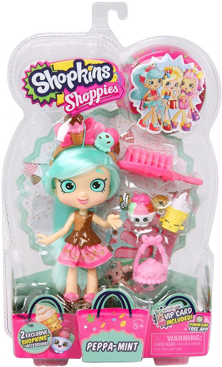 SHOPKINS SHOPPIES DOLL SEASON 2 (W1) PEPPA-MINT