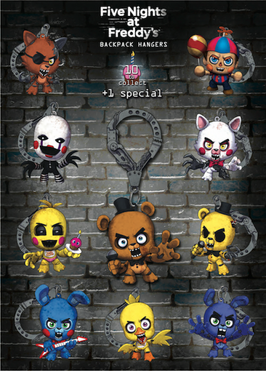 FIVE NIGHTS AT FREDDY'S HANGERS PDQ CASE