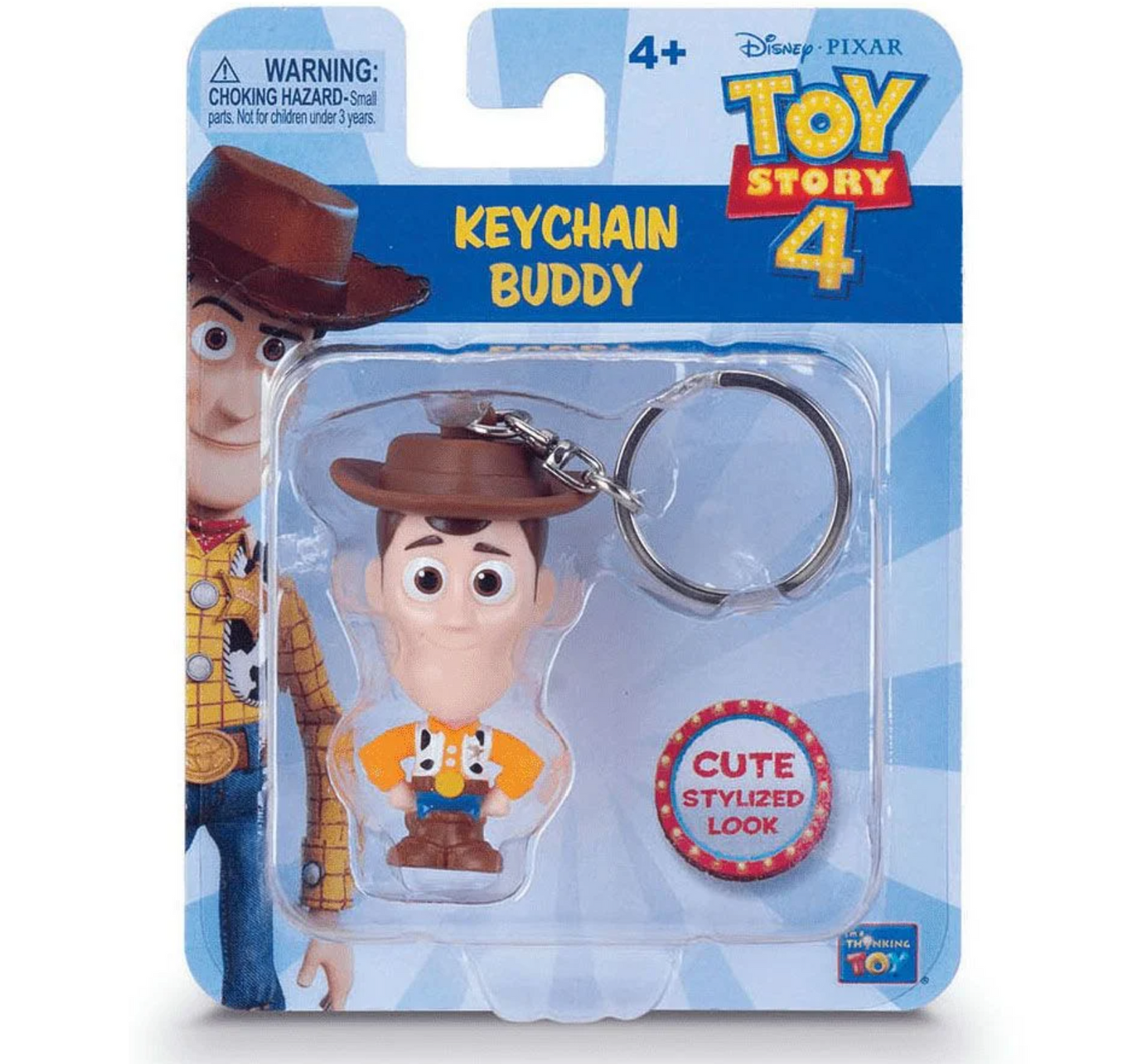 TOY STORY 4 KEYCHAIN BUDDY ASSORTMENT-Woody