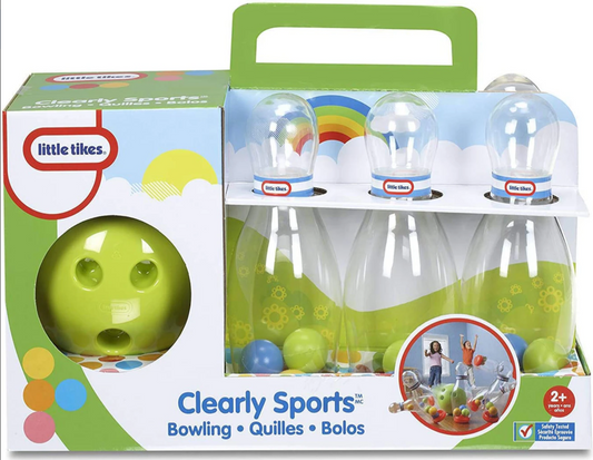 LITTLE TIKES CLEARLY SPORTS BOWLING