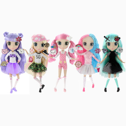 SHIBAJUKU GIRLS DOLLS (W3) COMPLETE SET