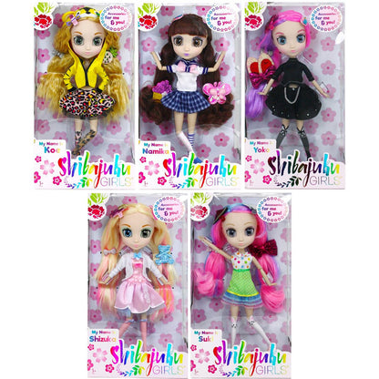 SHIBAJUKU GIRLS DOLLS (W1) COMPLETE SET