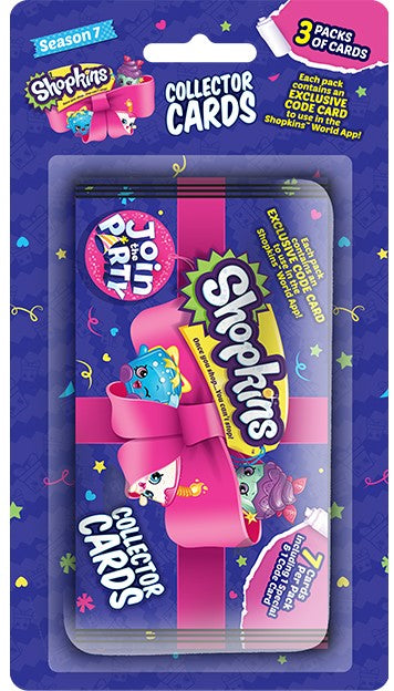 SHOPKINS SERIES 7  3-PACK BLISTER