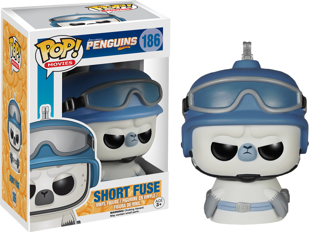 FUNKO POP! MOVIES: PENGUINS OF MADAGASCAR VINYL FIGURES - Short Fuse