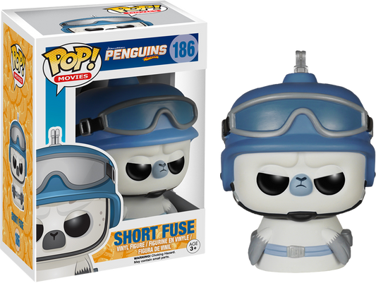 FUNKO POP! MOVIES: PENGUINS OF MADAGASCAR VINYL FIGURES - Short Fuse