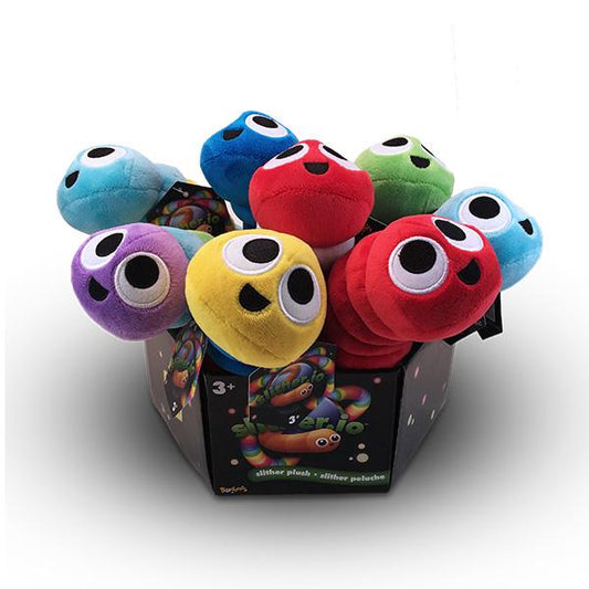 SLITHER.IO 8" BENDABLE PLUSH RAINBOW