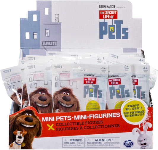 SECRET LIFE OF PETS S2 COLLECTIBLE MINI PET FIGURE PACK