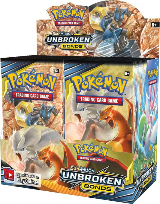 POKEMON TCG UNBROKEN BONDS BOOSTER BOX