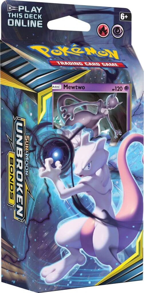 POKEMON TCG UNBROKEN BONDS MEWTWO THEME DECK