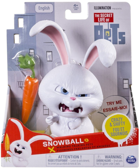 SECRET LIFE OF PETS WALKING TALKING PETS SNOWBALL