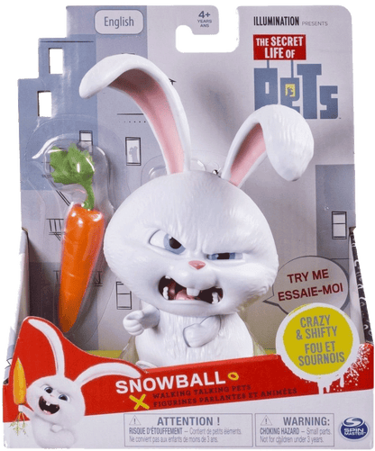 SECRET LIFE OF PETS WALKING TALKING PETS SNOWBALL