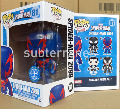 FUNKO POP! MARVEL: SPIDER-MAN VINYL BOBBLE-HEAD - Spider-Man 2099 (Underground Toys Exclusive)
