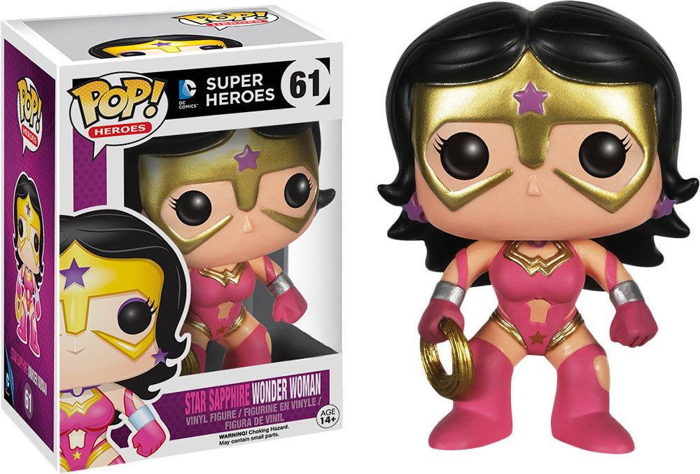 FUNKO POP! HEROES STAR SAPPHIRE WONDER WOMAN VINYL FIGURE