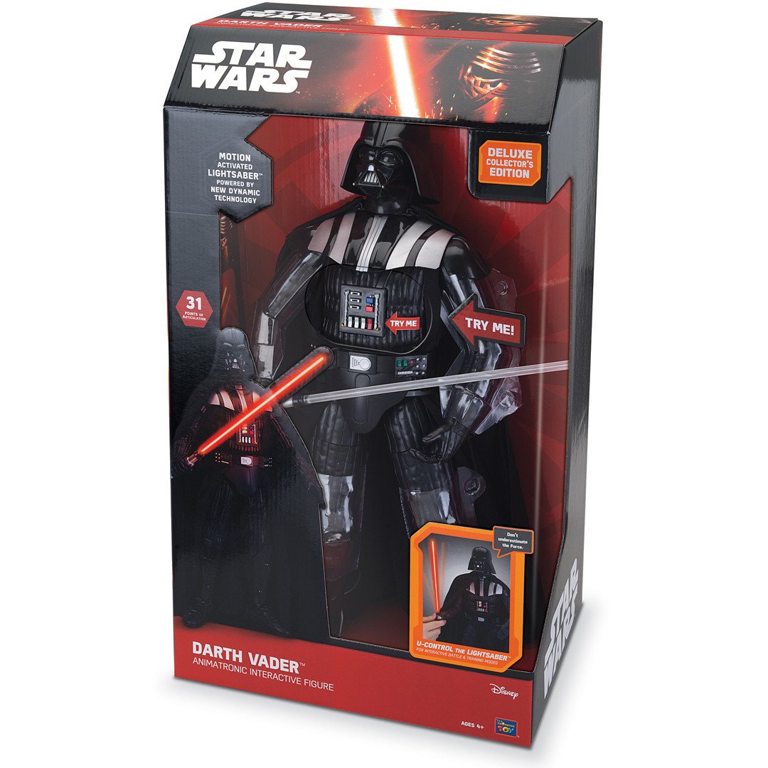 STAR WARS DARTH VADER ANIMATRONIC INTERACTIVE FIGURE 17"