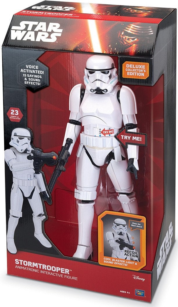 STAR WARS STORMTROOPER ANIMATRONIC INTERACTIVE FIGURE 16"
