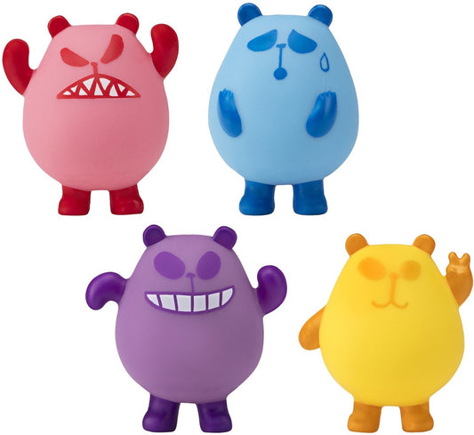 PANDA-A-PANDA #PANDATUDE MOOD FIGURE 4-PACK