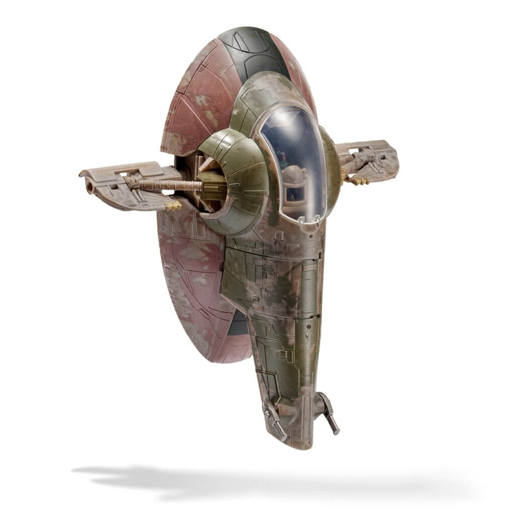 STAR WARS Deluxe Vehicle (8" Vehicle & Figure) Boba Fett's Ship W1
