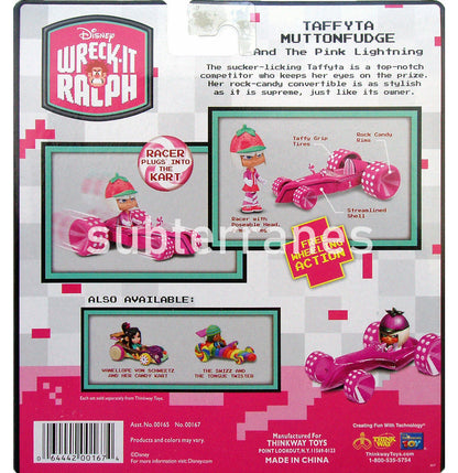WRECK-IT RALPH SUGAR RUSH RACER & KART - Taffyta Muttonfudge