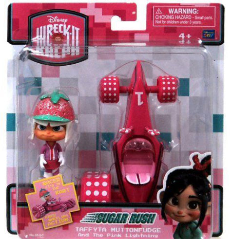 WRECK-IT RALPH SUGAR RUSH RACER & KART - Taffyta Muttonfudge