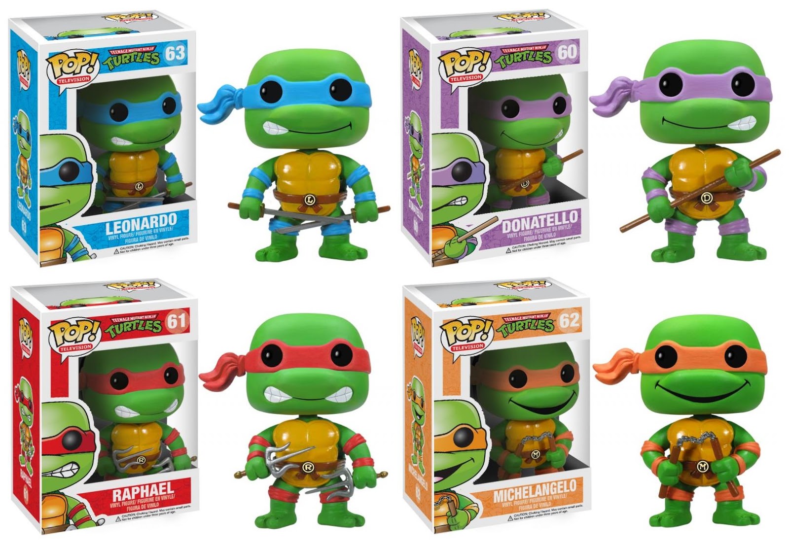 FUNKO POP! TV TEENAGE MUTANT NINJA TURTLES VINYL FIGURE DONATELLO