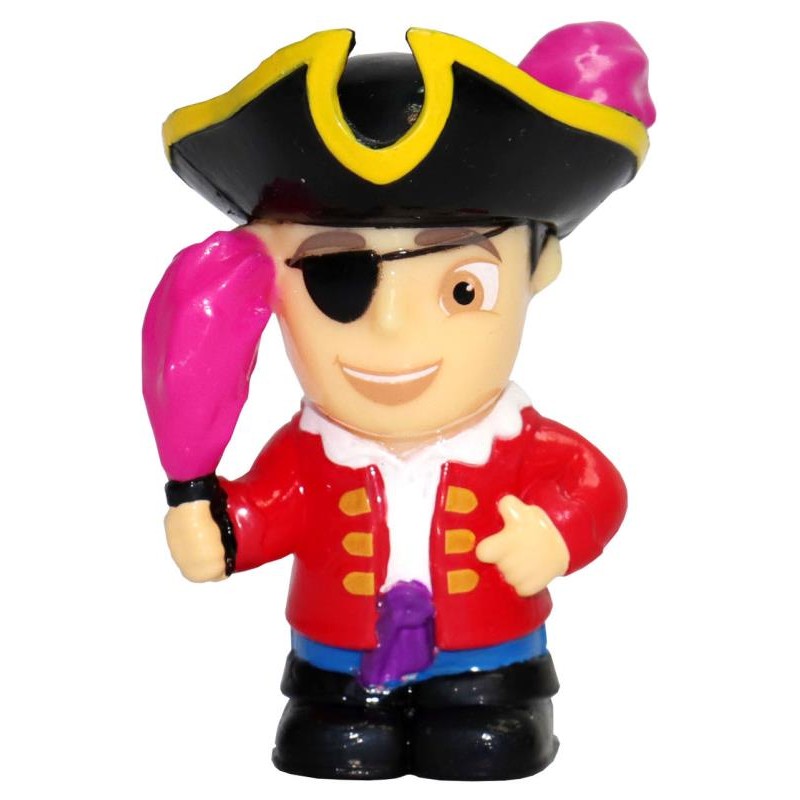 THE WIGGLES WIGGLY FIGURINES 4 PACK (Shirley, Capt Feathersword, Dorothy & Wags)