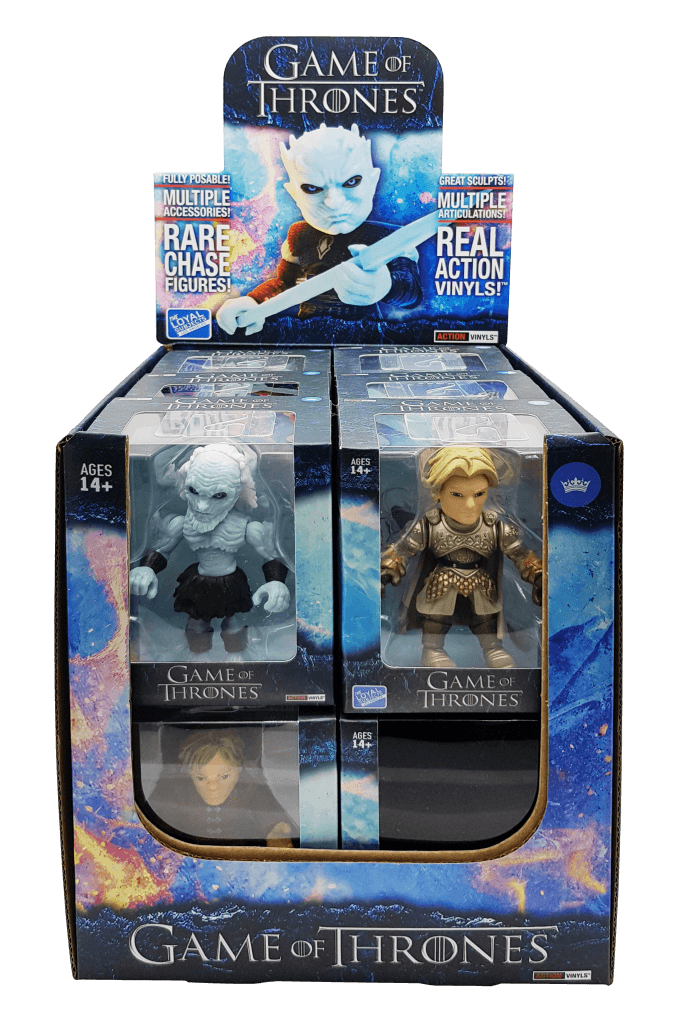 THE LOYAL SUBJECTS GAME OF THRONES ACTION VINYLS WINDOW BOX
