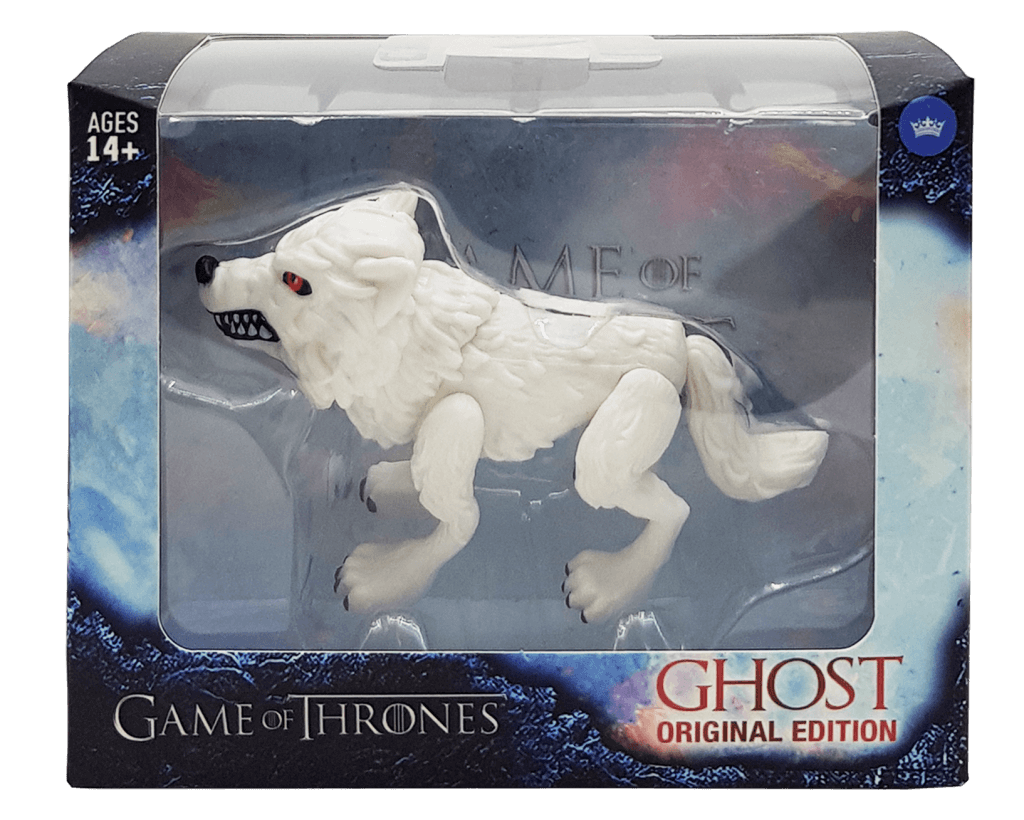 THE LOYAL SUBJECTS GAME OF THRONES GHOST WOLF ORIGINAL ACTION VINYL