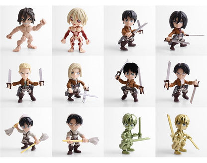 ATTACK ON TITAN WAVE 1 ACTION VINYLS PDQ CASE