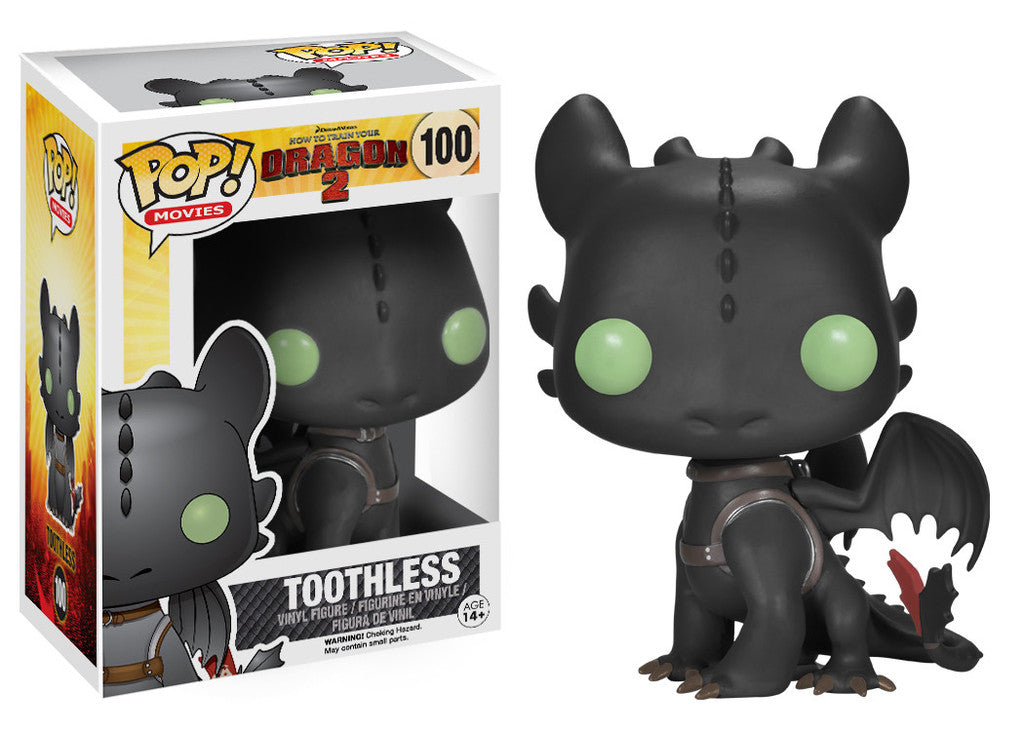 FUNKO POP! MOVIES HOW TO TRAIN YOUR DRAGON TOOTHLESS VINYL FIGURE