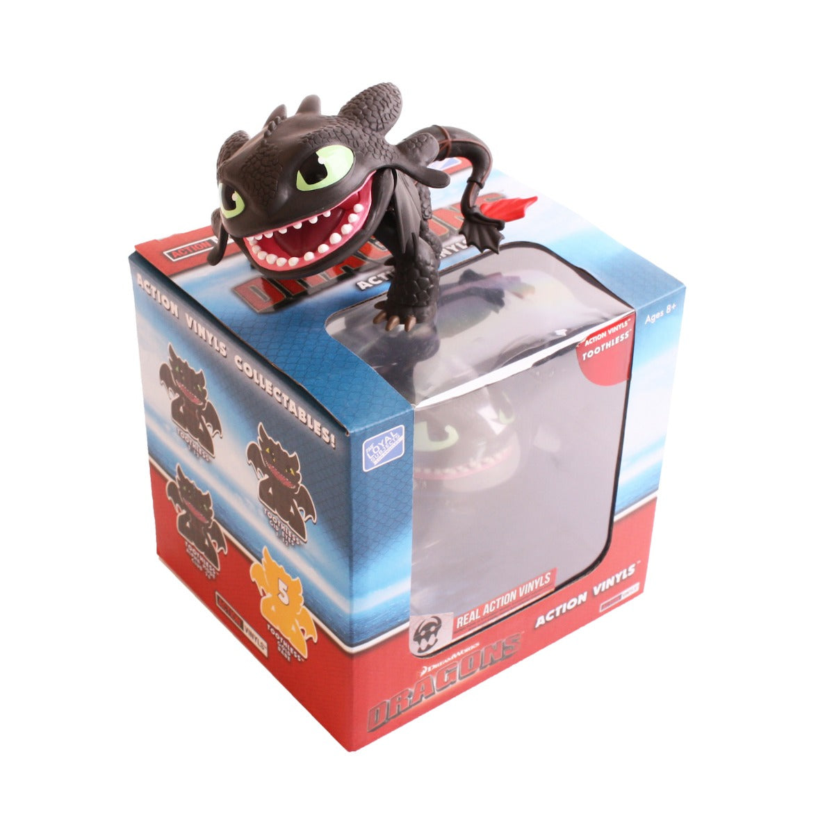 HTTYD DRAGONS W1 ACTION VINYLS 7" TOOTHLESS