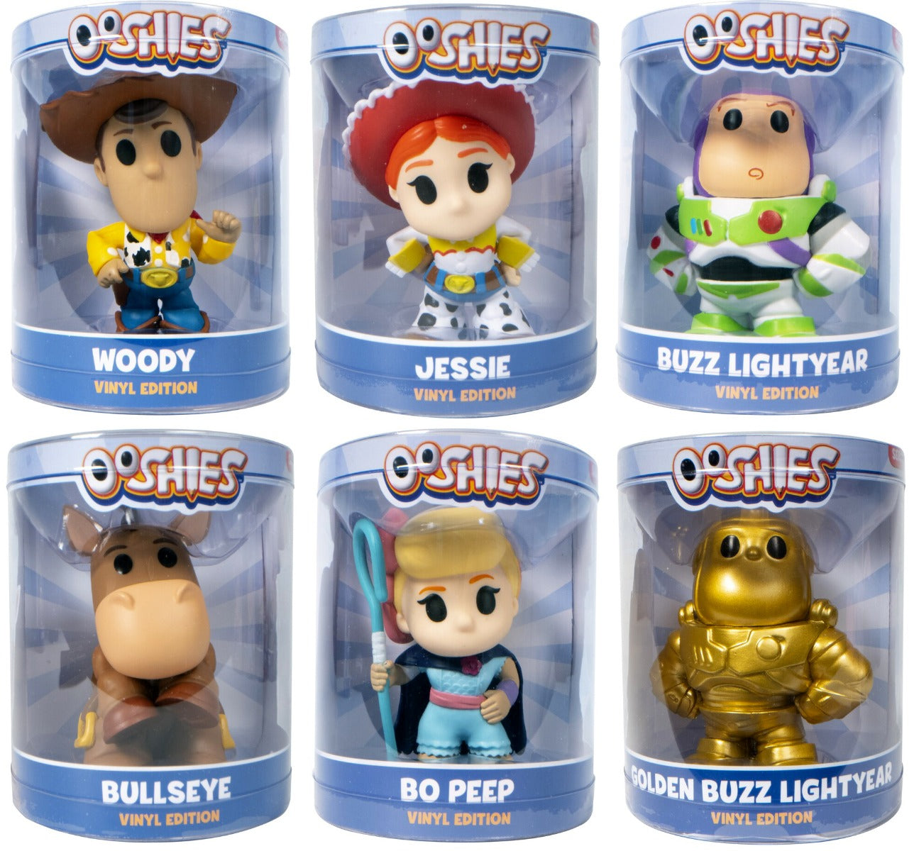 TOY STORY 4 OOSHIES 4" VINYL EDITION FIGURES