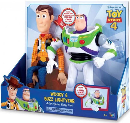 TOY STORY 4 WOODY & BUZZ LIGHTYEAR ACTION FIGURES BUDDY PACK