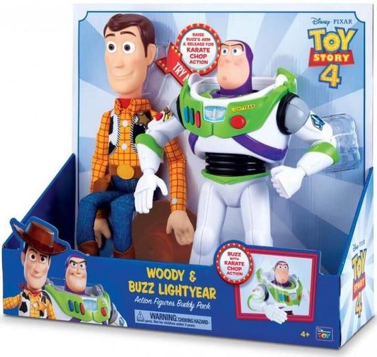 TOY STORY 4 WOODY & BUZZ LIGHTYEAR ACTION FIGURES BUDDY PACK