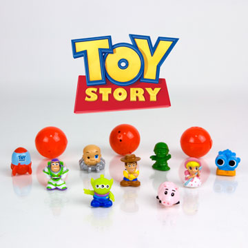 SQUINKIES TOY STORY BUBBLE PACKS COMPLETE SET